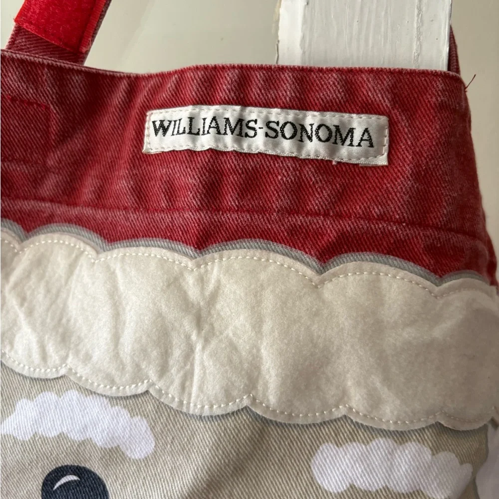 Williams Sonoma | Holiday Santa Kids Apron | One Size - Picture 8 of 11